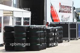 27.05.2010 Istanbul, Turkey,  Bridgestone tyres - Formula 1 World Championship, Rd 7, Turkish Grand Prix, Thursday