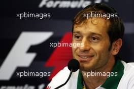 27.05.2010 Istanbul, Turkey,  Jarno Trulli (ITA), Lotus F1 Team, - Formula 1 World Championship, Rd 7, Turkish Grand Prix, Thursday Press Conference