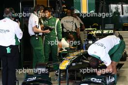 12.11.2010 Abu Dhabi, Abu Dhabi,  Fairuz Fauzy (MAL), Test Driver, Lotus F1 Team - Formula 1 World Championship, Rd 19, Abu Dhabi Grand Prix, Friday Practice