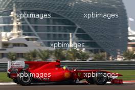 12.11.2010 Abu Dhabi, Abu Dhabi,  Felipe Massa (BRA), Scuderia Ferrari  - Formula 1 World Championship, Rd 19, Abu Dhabi Grand Prix, Friday Practice