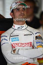 12.11.2010 Abu Dhabi, Abu Dhabi,  Vitantonio Liuzzi (ITA), Force India F1 Team - Formula 1 World Championship, Rd 19, Abu Dhabi Grand Prix, Friday Practice