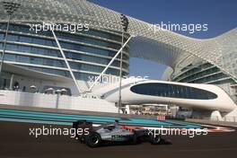 12.11.2010 Abu Dhabi, Abu Dhabi,  Michael Schumacher (GER), Mercedes GP  - Formula 1 World Championship, Rd 19, Abu Dhabi Grand Prix, Friday Practice