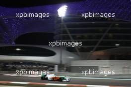 12.11.2010 Abu Dhabi, Abu Dhabi,  Vitantonio Liuzzi (ITA), Force India F1 Team - Formula 1 World Championship, Rd 19, Abu Dhabi Grand Prix, Friday Practice