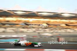 12.11.2010 Abu Dhabi, Abu Dhabi,  Vitantonio Liuzzi (ITA), Force India F1 Team - Formula 1 World Championship, Rd 19, Abu Dhabi Grand Prix, Friday Practice