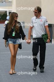 12.11.2010 Abu Dhabi, Abu Dhabi,  Jessica Michibata (JPN) girlfriend of Jenson Button (GBR) - Formula 1 World Championship, Rd 19, Abu Dhabi Grand Prix, Friday