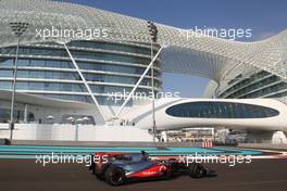 12.11.2010 Abu Dhabi, Abu Dhabi,  Lewis Hamilton (GBR), McLaren Mercedes  - Formula 1 World Championship, Rd 19, Abu Dhabi Grand Prix, Friday Practice