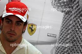 12.11.2010 Abu Dhabi, Abu Dhabi,  Fernando Alonso (ESP), Scuderia Ferrari - Formula 1 World Championship, Rd 19, Abu Dhabi Grand Prix, Friday Practice