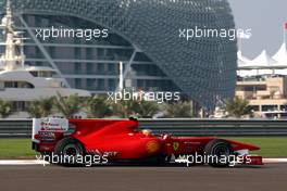 12.11.2010 Abu Dhabi, Abu Dhabi,  Fernando Alonso (ESP), Scuderia Ferrari  - Formula 1 World Championship, Rd 19, Abu Dhabi Grand Prix, Friday Practice