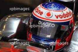 12.11.2010 Abu Dhabi, Abu Dhabi,  Jenson Button (GBR), McLaren Mercedes - Formula 1 World Championship, Rd 19, Abu Dhabi Grand Prix, Friday Practice