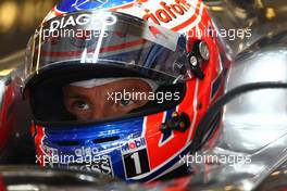 12.11.2010 Abu Dhabi, Abu Dhabi,  Jenson Button (GBR), McLaren Mercedes - Formula 1 World Championship, Rd 19, Abu Dhabi Grand Prix, Friday Practice