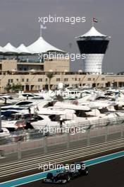 12.11.2010 Abu Dhabi, Abu Dhabi,  Nico Rosberg (GER), Mercedes GP Petronas - Formula 1 World Championship, Rd 19, Abu Dhabi Grand Prix, Friday Practice