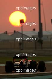 12.11.2010 Abu Dhabi, Abu Dhabi,  Timo Glock (GER), Virgin Racing  - Formula 1 World Championship, Rd 19, Abu Dhabi Grand Prix, Friday Practice