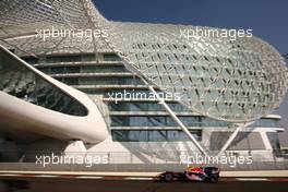 12.11.2010 Abu Dhabi, Abu Dhabi,  Mark Webber (AUS), Red Bull Racing - Formula 1 World Championship, Rd 19, Abu Dhabi Grand Prix, Friday Practice