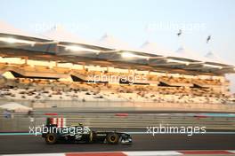 12.11.2010 Abu Dhabi, Abu Dhabi,  Heikki Kovalainen (FIN), Lotus F1 Team - Formula 1 World Championship, Rd 19, Abu Dhabi Grand Prix, Friday Practice