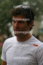 12.11.2010 Abu Dhabi, Abu Dhabi,  Mark Webber (AUS), Red Bull Racing - Formula 1 World Championship, Rd 19, Abu Dhabi Grand Prix, Friday Practice