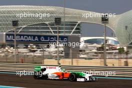 12.11.2010 Abu Dhabi, Abu Dhabi,  Vitantonio Liuzzi (ITA), Force India F1 Team  - Formula 1 World Championship, Rd 19, Abu Dhabi Grand Prix, Friday Practice