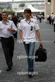 12.11.2010 Abu Dhabi, Abu Dhabi,  Esteban Gutierrez - Formula 1 World Championship, Rd 19, Abu Dhabi Grand Prix, Friday