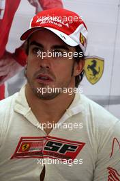 12.11.2010 Abu Dhabi, Abu Dhabi,  Fernando Alonso (ESP), Scuderia Ferrari - Formula 1 World Championship, Rd 19, Abu Dhabi Grand Prix, Friday Practice