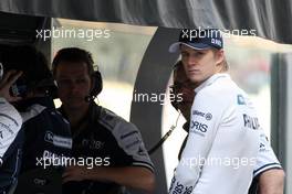 12.11.2010 Abu Dhabi, Abu Dhabi,  Nico Hulkenberg (GER), Williams F1 Team - Formula 1 World Championship, Rd 19, Abu Dhabi Grand Prix, Friday Practice