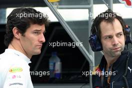 12.11.2010 Abu Dhabi, Abu Dhabi,  Mark Webber (AUS), Red Bull Racing - Formula 1 World Championship, Rd 19, Abu Dhabi Grand Prix, Friday Practice