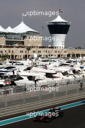 12.11.2010 Abu Dhabi, Abu Dhabi,  Christian Klien (AUT), test driver,  Hispania Racing F1 Team, HRT - Formula 1 World Championship, Rd 19, Abu Dhabi Grand Prix, Friday Practice