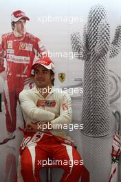 12.11.2010 Abu Dhabi, Abu Dhabi,  Fernando Alonso (ESP), Scuderia Ferrari - Formula 1 World Championship, Rd 19, Abu Dhabi Grand Prix, Friday