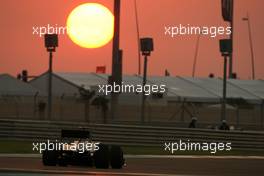 12.11.2010 Abu Dhabi, Abu Dhabi,  Christian Klien (AUT), Hispania Racing F1 Team HRT   - Formula 1 World Championship, Rd 19, Abu Dhabi Grand Prix, Friday Practice