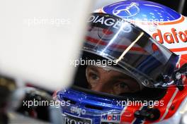 12.11.2010 Abu Dhabi, Abu Dhabi,  Jenson Button (GBR), McLaren Mercedes - Formula 1 World Championship, Rd 19, Abu Dhabi Grand Prix, Friday Practice