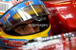 12.11.2010 Abu Dhabi, Abu Dhabi,  Fernando Alonso (ESP), Scuderia Ferrari - Formula 1 World Championship, Rd 19, Abu Dhabi Grand Prix, Friday Practice