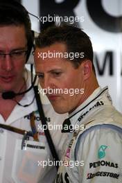 12.11.2010 Abu Dhabi, Abu Dhabi,  Michael Schumacher (GER), Mercedes GP Petronas - Formula 1 World Championship, Rd 19, Abu Dhabi Grand Prix, Friday Practice