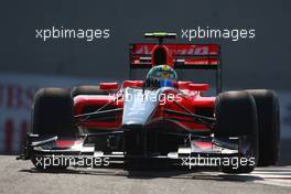 12.11.2010 Abu Dhabi, Abu Dhabi,  Lucas di Grassi (BRA), Virgin Racing  - Formula 1 World Championship, Rd 19, Abu Dhabi Grand Prix, Friday Practice