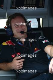 12.11.2010 Abu Dhabi, Abu Dhabi,  Christian Horner (GBR), Red Bull Racing, Sporting Director - Formula 1 World Championship, Rd 19, Abu Dhabi Grand Prix, Friday Practice