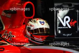 12.11.2010 Abu Dhabi, Abu Dhabi,  Timo Glock (GER), Virgin Racing - Formula 1 World Championship, Rd 19, Abu Dhabi Grand Prix, Friday Practice