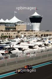 12.11.2010 Abu Dhabi, Abu Dhabi,  Sebastian Vettel (GER), Red Bull Racing - Formula 1 World Championship, Rd 19, Abu Dhabi Grand Prix, Friday Practice