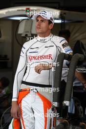 12.11.2010 Abu Dhabi, Abu Dhabi,  Adrian Sutil (GER), Force India F1 Team - Formula 1 World Championship, Rd 19, Abu Dhabi Grand Prix, Friday Practice