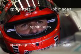 12.11.2010 Abu Dhabi, Abu Dhabi,  Michael Schumacher (GER), Mercedes GP Petronas - Formula 1 World Championship, Rd 19, Abu Dhabi Grand Prix, Friday Practice