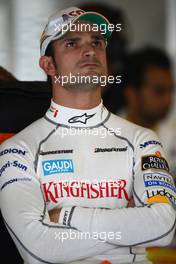 12.11.2010 Abu Dhabi, Abu Dhabi,  Vitantonio Liuzzi (ITA), Force India F1 Team - Formula 1 World Championship, Rd 19, Abu Dhabi Grand Prix, Friday Practice