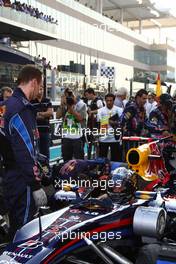 14.11.2010 Abu Dhabi, Abu Dhabi,  Sebastian Vettel (GER), Red Bull Racing - Formula 1 World Championship, Rd 19, Abu Dhabi Grand Prix, Sunday Pre-Race Grid