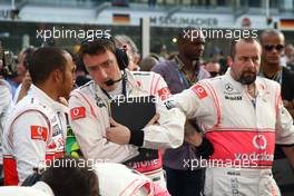 14.11.2010 Abu Dhabi, Abu Dhabi,  Lewis Hamilton (GBR), McLaren Mercedes - Formula 1 World Championship, Rd 19, Abu Dhabi Grand Prix, Sunday Pre-Race Grid