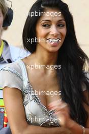 14.11.2010 Abu Dhabi, Abu Dhabi,  Nicole Scherzinger (USA), Singer in the Pussycat Dolls and girlfriend of Lewis Hamilton (GBR) - Formula 1 World Championship, Rd 19, Abu Dhabi Grand Prix, Sunday Pre-Race Grid