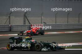 14.11.2010 Abu Dhabi, Abu Dhabi,  Jarno Trulli (ITA), Lotus F1 Team - Formula 1 World Championship, Rd 19, Abu Dhabi Grand Prix, Sunday Race