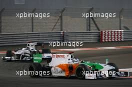 14.11.2010 Abu Dhabi, Abu Dhabi,  Adrian Sutil (GER), Force India F1 Team - Formula 1 World Championship, Rd 19, Abu Dhabi Grand Prix, Sunday Race