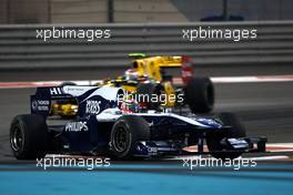14.11.2010 Abu Dhabi, Abu Dhabi,  Nico Hulkenberg (GER), Williams F1 Team - Formula 1 World Championship, Rd 19, Abu Dhabi Grand Prix, Sunday Race