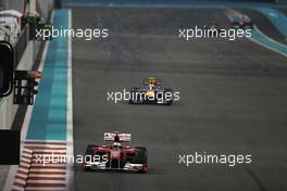 Fernando Alonso (ESP), Scuderia Ferrari  - Formula 1 World Championship, Rd 19, Abu Dhabi Grand Prix, Sunday Race