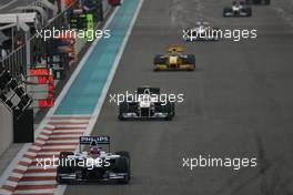 14.11.2010 Abu Dhabi, Abu Dhabi,  Rubens Barrichello (BRA), Williams F1 Team  - Formula 1 World Championship, Rd 19, Abu Dhabi Grand Prix, Sunday Race