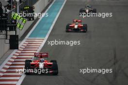 14.11.2010 Abu Dhabi, Abu Dhabi,  Timo Glock (GER), Virgin Racing  - Formula 1 World Championship, Rd 19, Abu Dhabi Grand Prix, Sunday Race
