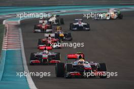 14.11.2010 Abu Dhabi, Abu Dhabi,  Lewis Hamilton (GBR), McLaren Mercedes - Formula 1 World Championship, Rd 19, Abu Dhabi Grand Prix, Sunday Race