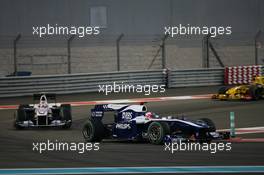 14.11.2010 Abu Dhabi, Abu Dhabi,  Nico Hulkenberg (GER), Williams F1 Team - Formula 1 World Championship, Rd 19, Abu Dhabi Grand Prix, Sunday Race