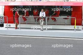 13.11.2010 Abu Dhabi, Abu Dhabi,  Luca di Montezemolo (ITA), Scuderia Ferrari, FIAT Chairman and President of Ferrari  - Formula 1 World Championship, Rd 19, Abu Dhabi Grand Prix, Saturday Practice