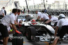 13.11.2010 Abu Dhabi, Abu Dhabi,  Michael Schumacher (GER), Mercedes GP Petronas - Formula 1 World Championship, Rd 19, Abu Dhabi Grand Prix, Saturday Practice